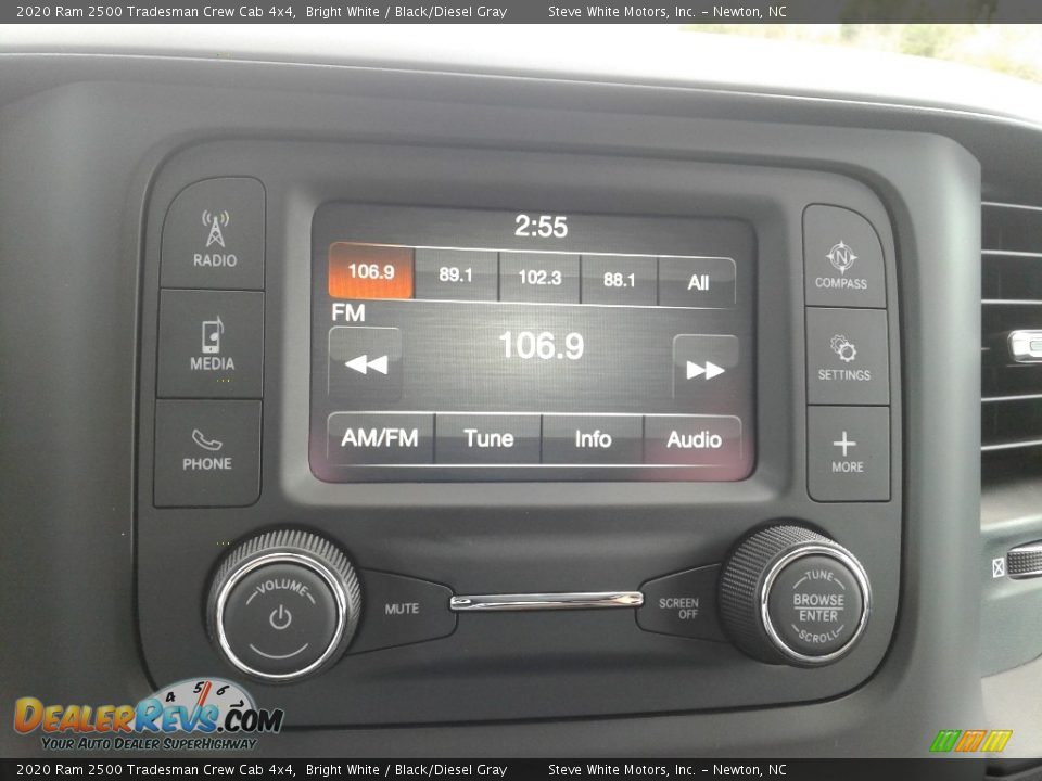 2020 Ram 2500 Tradesman Crew Cab 4x4 Bright White / Black/Diesel Gray Photo #21