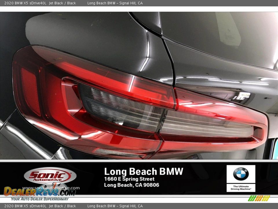 2020 BMW X5 sDrive40i Jet Black / Black Photo #15