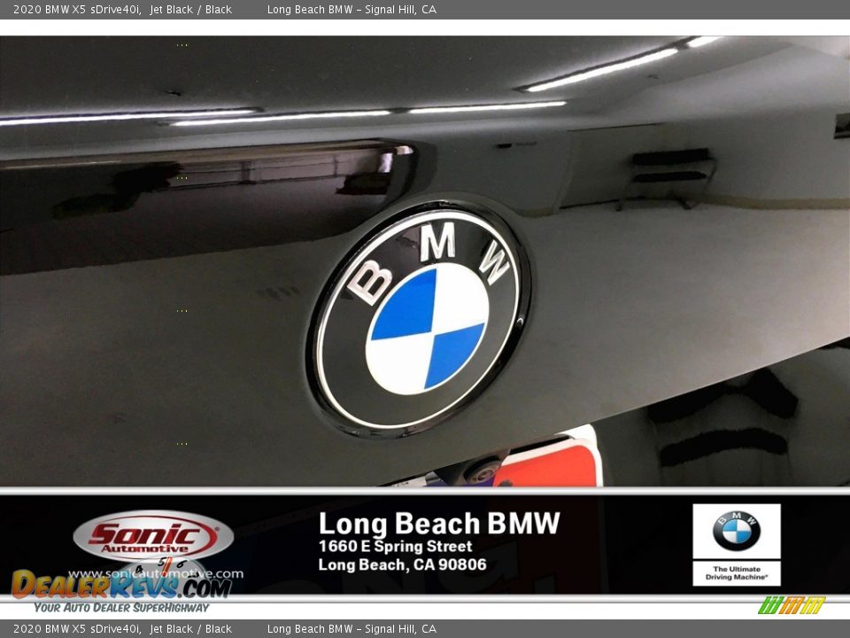 2020 BMW X5 sDrive40i Jet Black / Black Photo #16