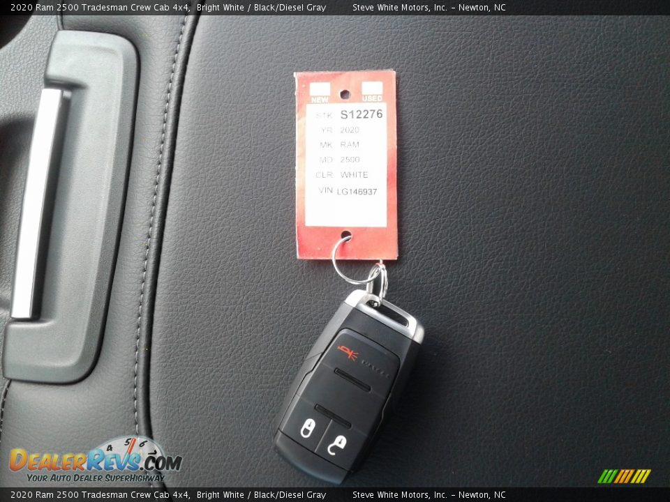 2020 Ram 2500 Tradesman Crew Cab 4x4 Bright White / Black/Diesel Gray Photo #26