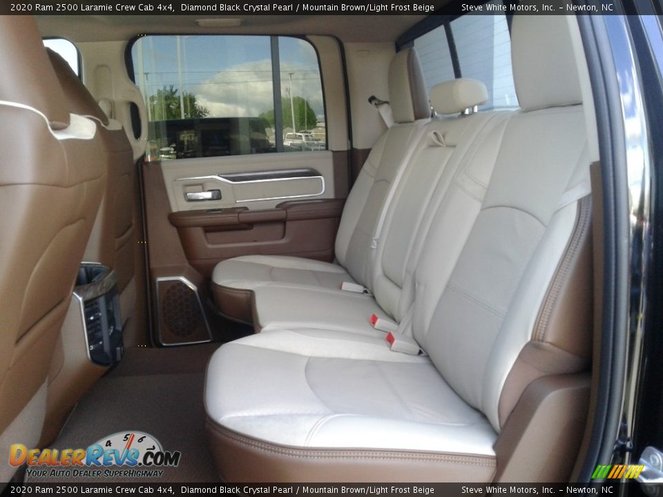 2020 Ram 2500 Laramie Crew Cab 4x4 Diamond Black Crystal Pearl / Mountain Brown/Light Frost Beige Photo #14