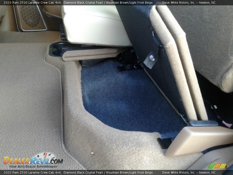 2020 Ram 2500 Laramie Crew Cab 4x4 Diamond Black Crystal Pearl / Mountain Brown/Light Frost Beige Photo #15
