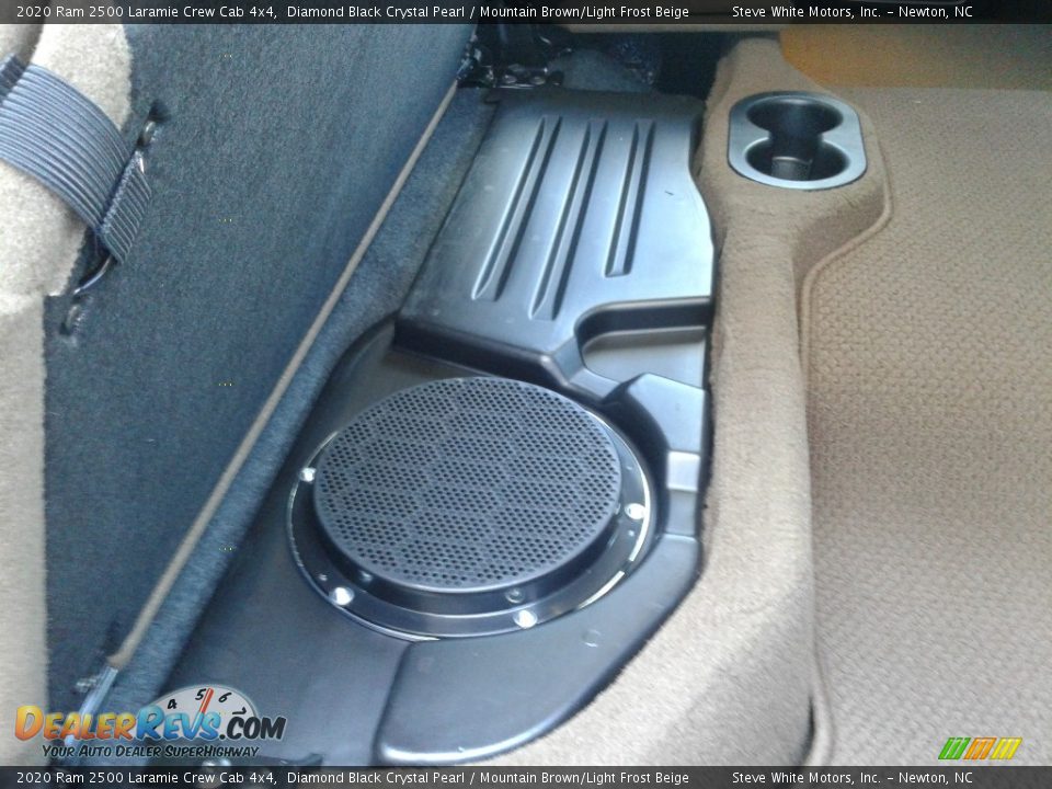 2020 Ram 2500 Laramie Crew Cab 4x4 Diamond Black Crystal Pearl / Mountain Brown/Light Frost Beige Photo #19