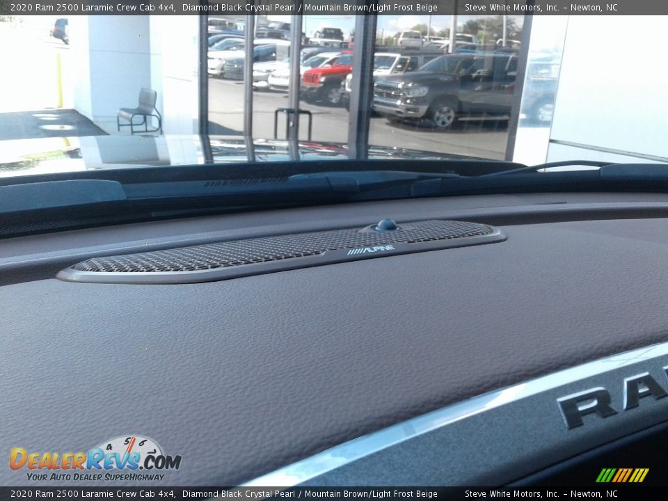 2020 Ram 2500 Laramie Crew Cab 4x4 Diamond Black Crystal Pearl / Mountain Brown/Light Frost Beige Photo #26