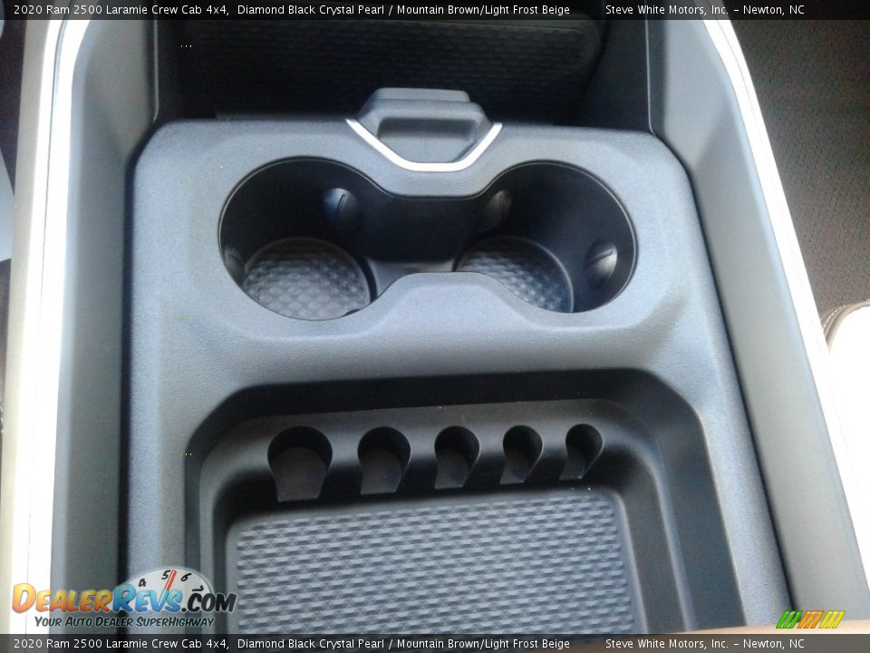 2020 Ram 2500 Laramie Crew Cab 4x4 Diamond Black Crystal Pearl / Mountain Brown/Light Frost Beige Photo #34