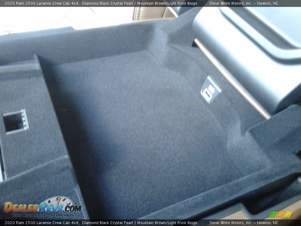2020 Ram 2500 Laramie Crew Cab 4x4 Diamond Black Crystal Pearl / Mountain Brown/Light Frost Beige Photo #36
