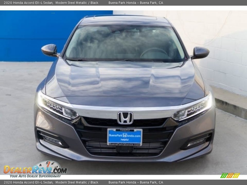 2020 Honda Accord EX-L Sedan Modern Steel Metallic / Black Photo #3