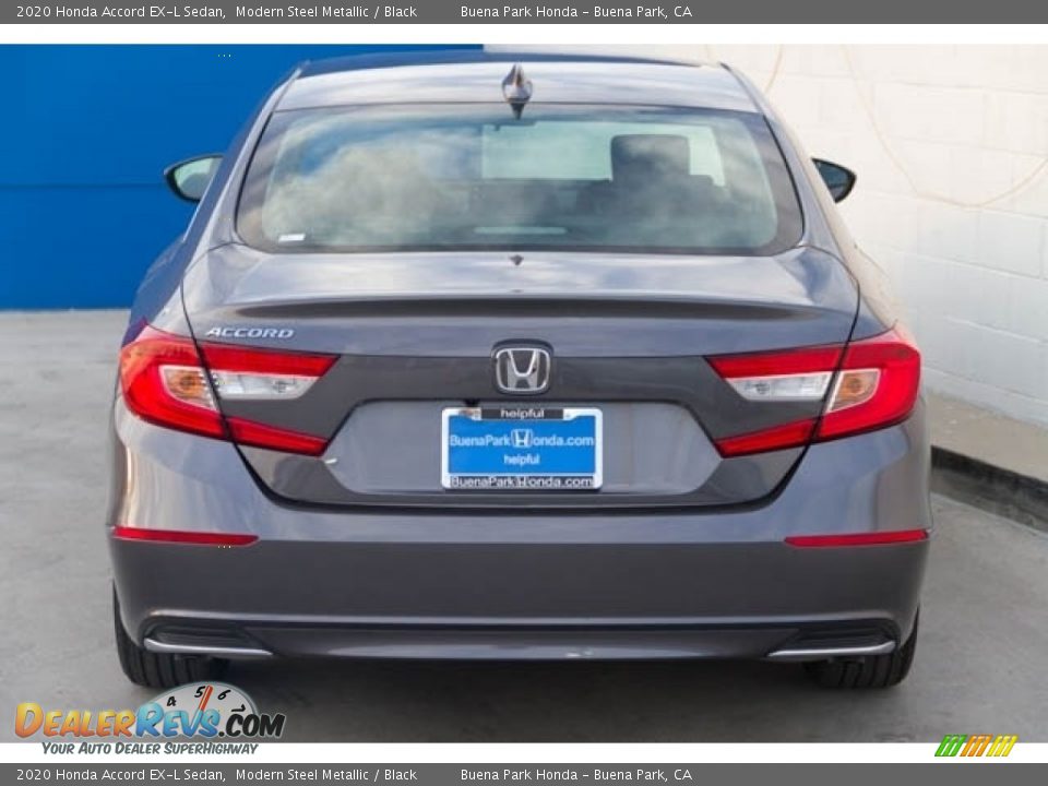 2020 Honda Accord EX-L Sedan Modern Steel Metallic / Black Photo #6