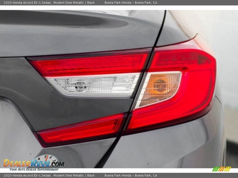 2020 Honda Accord EX-L Sedan Modern Steel Metallic / Black Photo #8