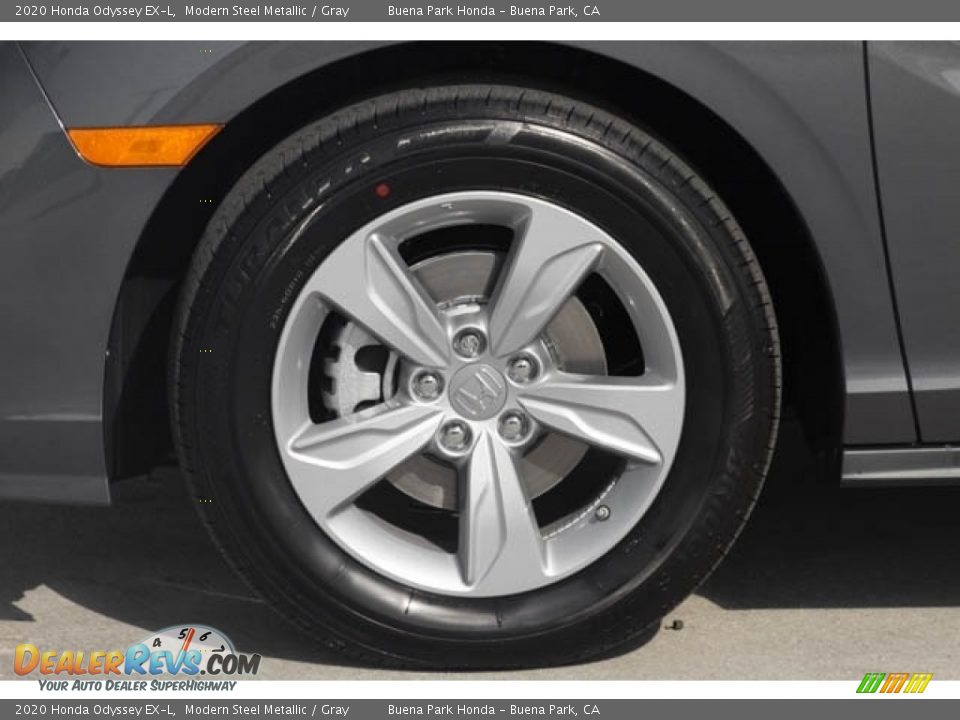 2020 Honda Odyssey EX-L Modern Steel Metallic / Gray Photo #14