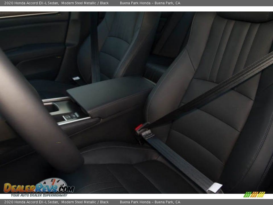 2020 Honda Accord EX-L Sedan Modern Steel Metallic / Black Photo #17