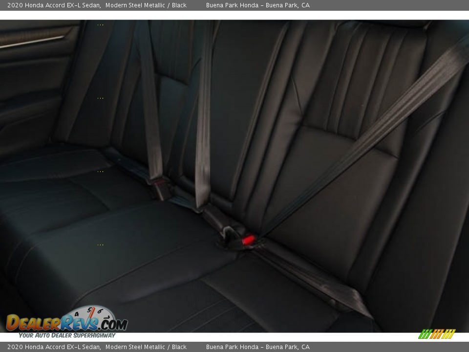 2020 Honda Accord EX-L Sedan Modern Steel Metallic / Black Photo #21