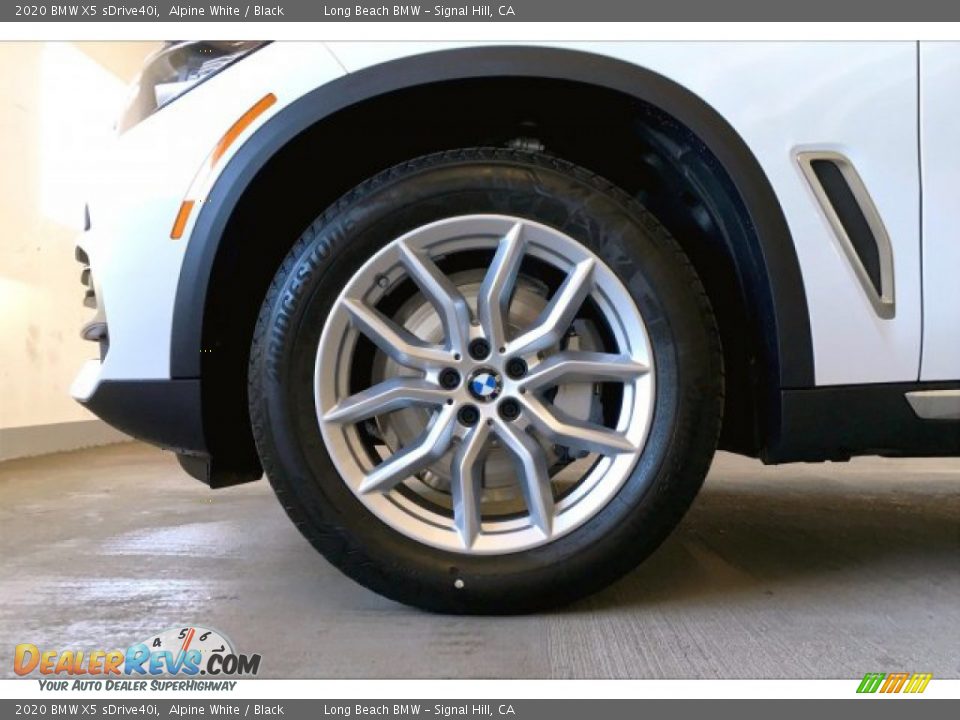 2020 BMW X5 sDrive40i Alpine White / Black Photo #9