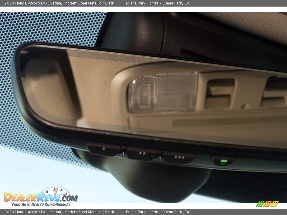 2020 Honda Accord EX-L Sedan Modern Steel Metallic / Black Photo #28