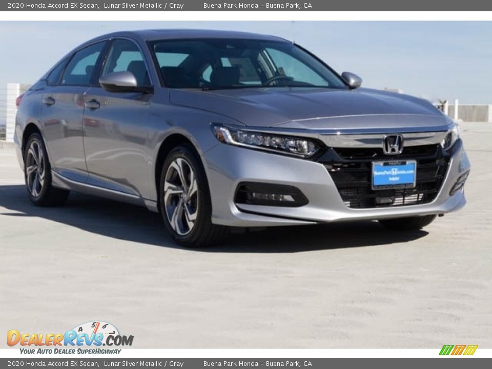 2020 Honda Accord EX Sedan Lunar Silver Metallic / Gray Photo #1