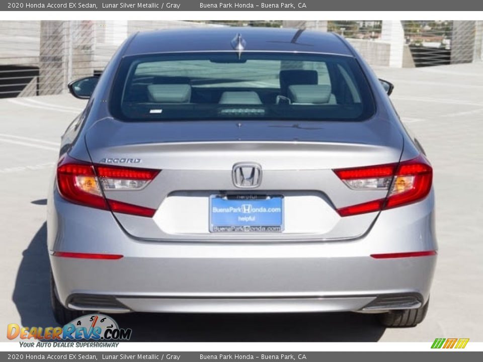 2020 Honda Accord EX Sedan Lunar Silver Metallic / Gray Photo #6