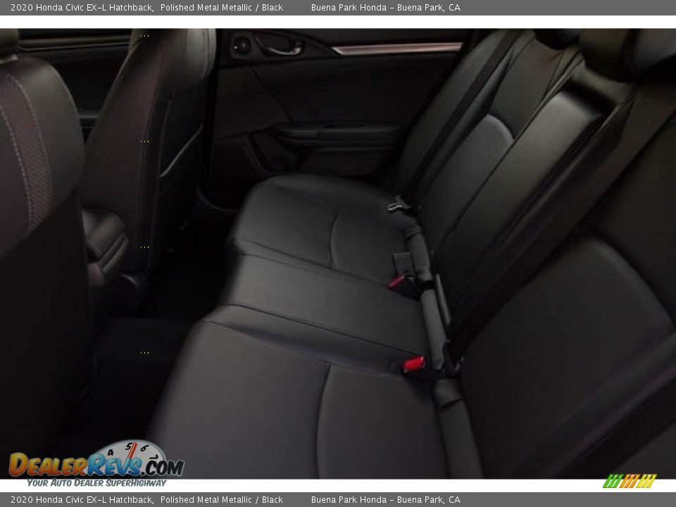 2020 Honda Civic EX-L Hatchback Polished Metal Metallic / Black Photo #16