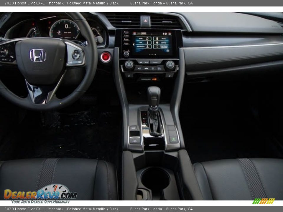 Dashboard of 2020 Honda Civic EX-L Hatchback Photo #17