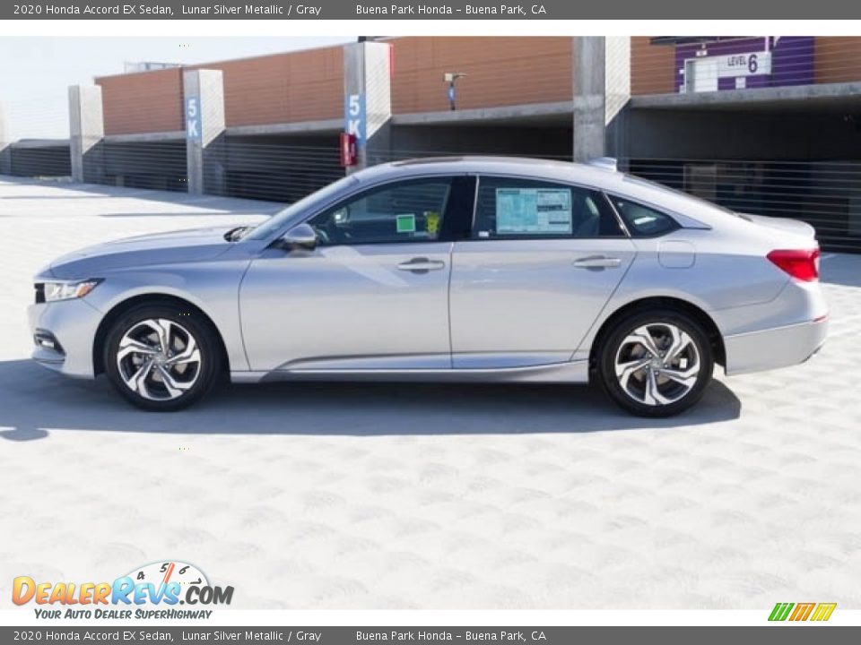 2020 Honda Accord EX Sedan Lunar Silver Metallic / Gray Photo #9