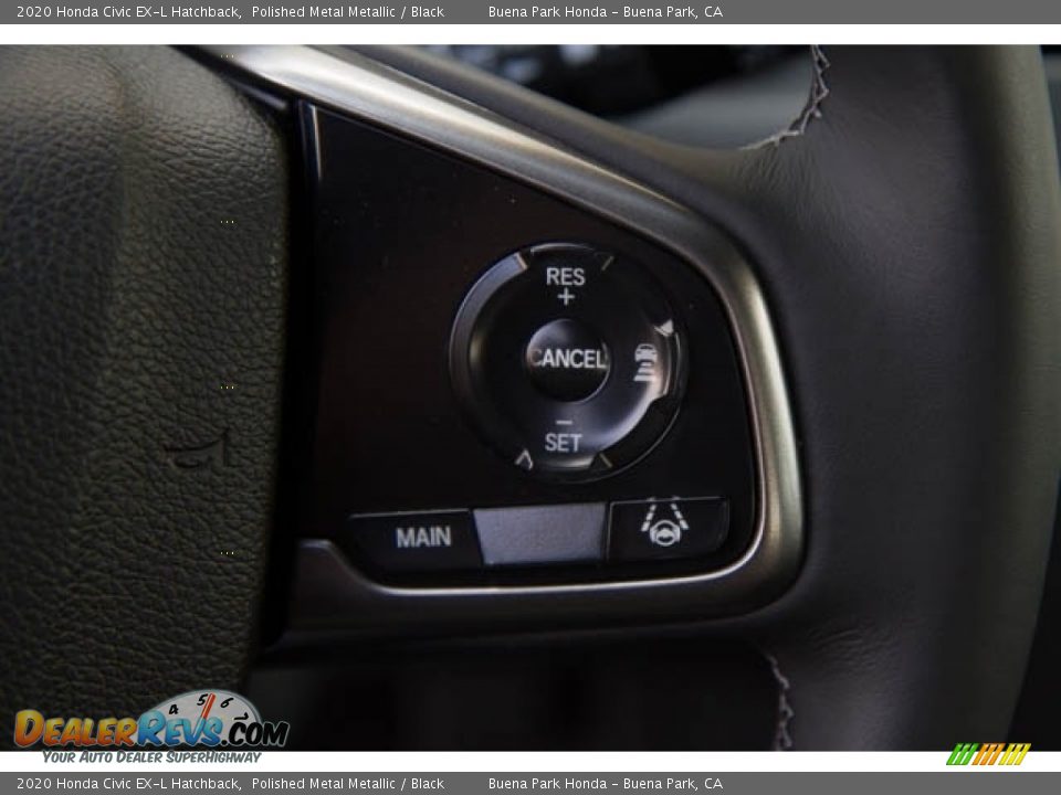 2020 Honda Civic EX-L Hatchback Steering Wheel Photo #21