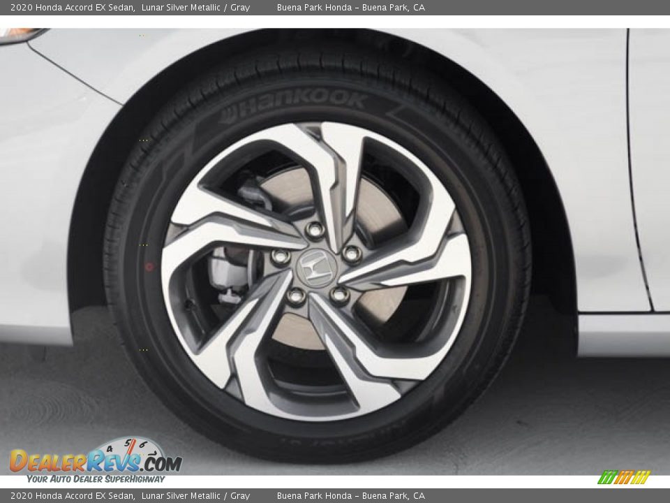 2020 Honda Accord EX Sedan Lunar Silver Metallic / Gray Photo #13