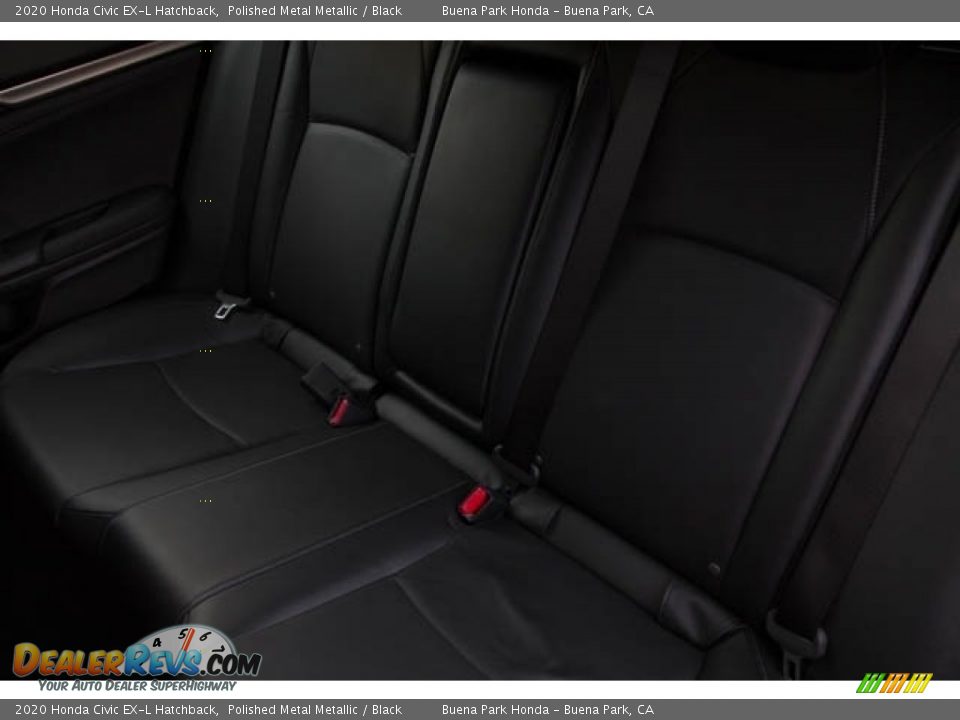 2020 Honda Civic EX-L Hatchback Polished Metal Metallic / Black Photo #25