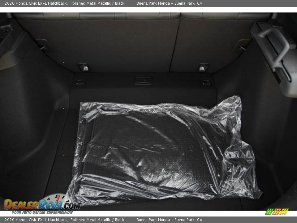2020 Honda Civic EX-L Hatchback Polished Metal Metallic / Black Photo #26