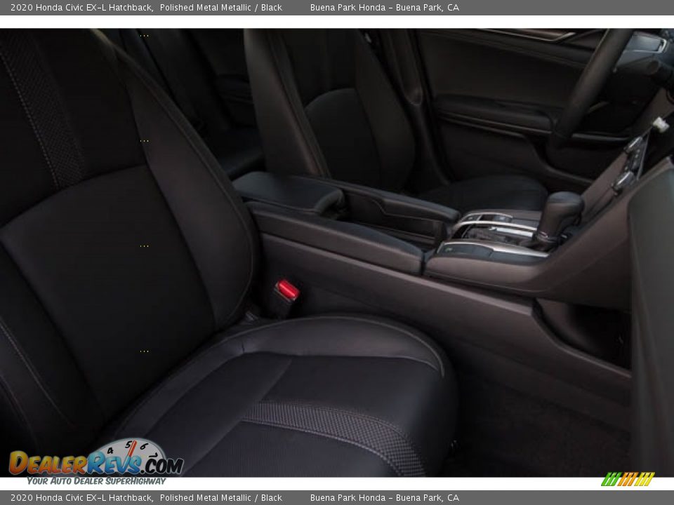 2020 Honda Civic EX-L Hatchback Polished Metal Metallic / Black Photo #30