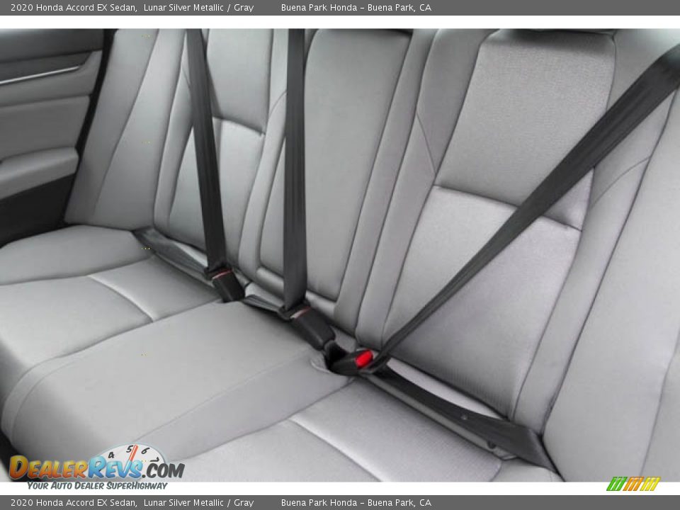 2020 Honda Accord EX Sedan Lunar Silver Metallic / Gray Photo #24