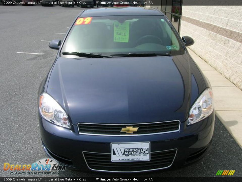2009 Chevrolet Impala LT Imperial Blue Metallic / Gray Photo #2