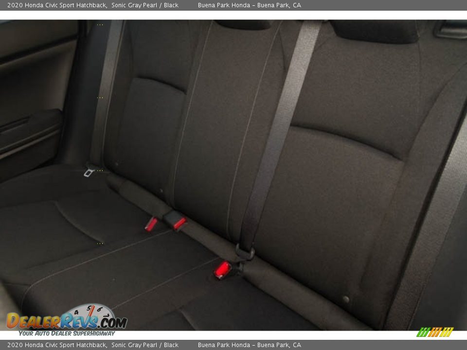 2020 Honda Civic Sport Hatchback Sonic Gray Pearl / Black Photo #23