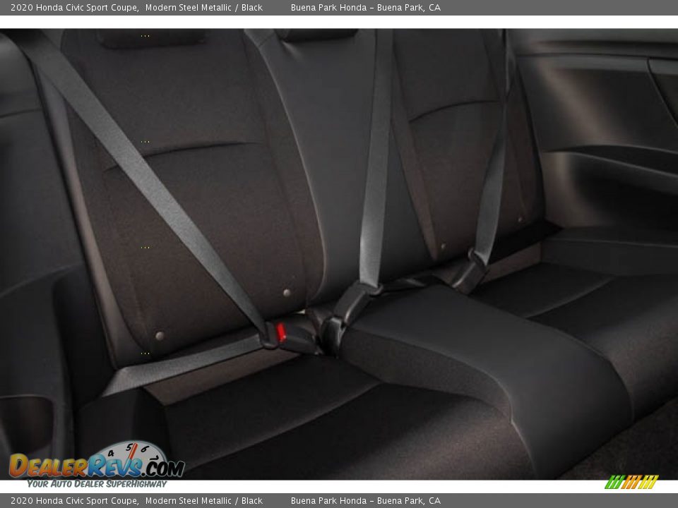 2020 Honda Civic Sport Coupe Modern Steel Metallic / Black Photo #25