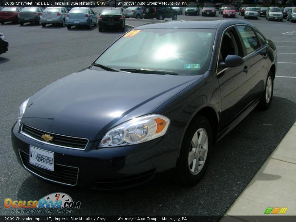 2009 Chevrolet Impala LT Imperial Blue Metallic / Gray Photo #3