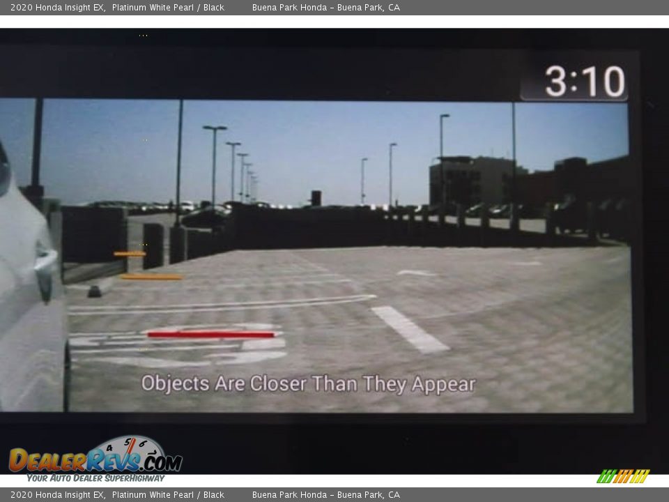 2020 Honda Insight EX Platinum White Pearl / Black Photo #16