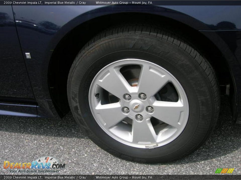 2009 Chevrolet Impala LT Imperial Blue Metallic / Gray Photo #4