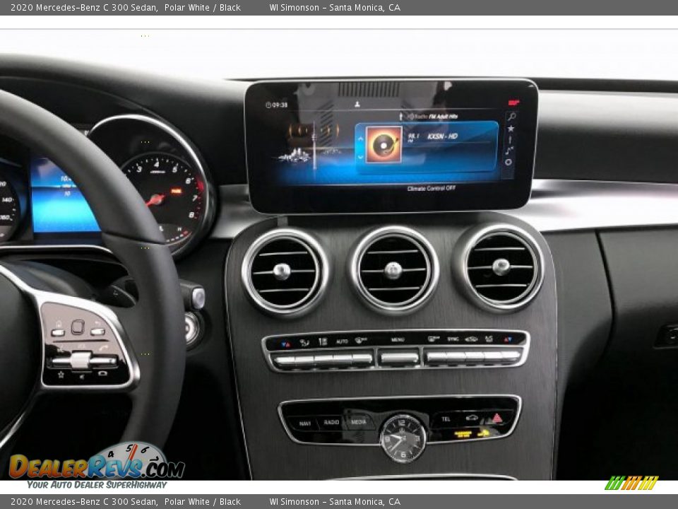 2020 Mercedes-Benz C 300 Sedan Polar White / Black Photo #6