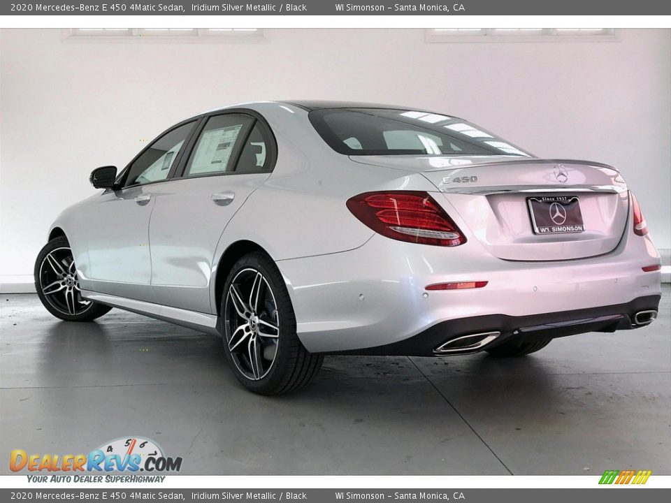 2020 Mercedes-Benz E 450 4Matic Sedan Iridium Silver Metallic / Black Photo #2