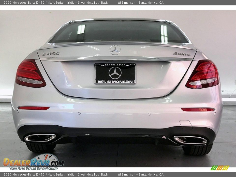 2020 Mercedes-Benz E 450 4Matic Sedan Iridium Silver Metallic / Black Photo #3