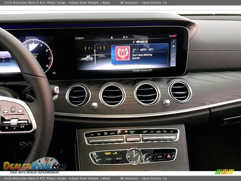 2020 Mercedes-Benz E 450 4Matic Sedan Iridium Silver Metallic / Black Photo #6