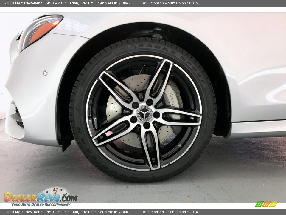 2020 Mercedes-Benz E 450 4Matic Sedan Iridium Silver Metallic / Black Photo #9