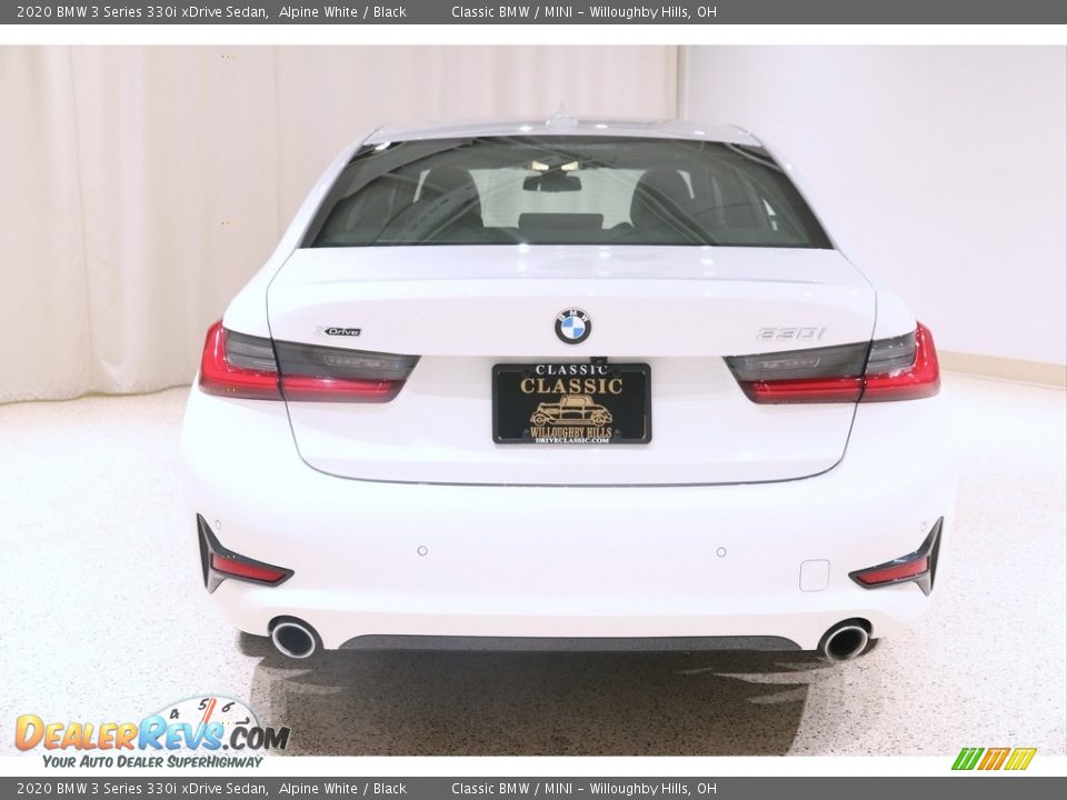 2020 BMW 3 Series 330i xDrive Sedan Alpine White / Black Photo #18