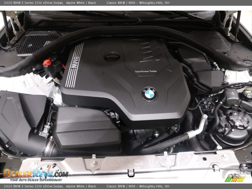 2020 BMW 3 Series 330i xDrive Sedan Alpine White / Black Photo #19