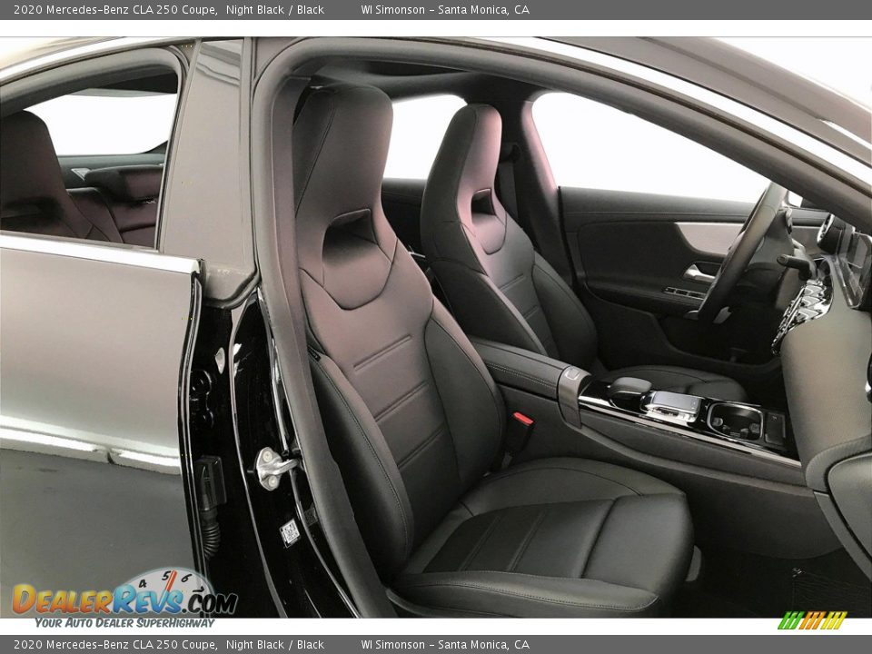 2020 Mercedes-Benz CLA 250 Coupe Night Black / Black Photo #5