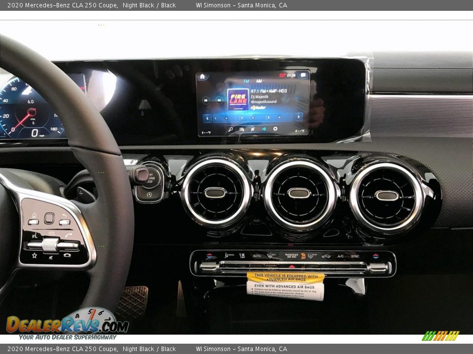2020 Mercedes-Benz CLA 250 Coupe Night Black / Black Photo #6