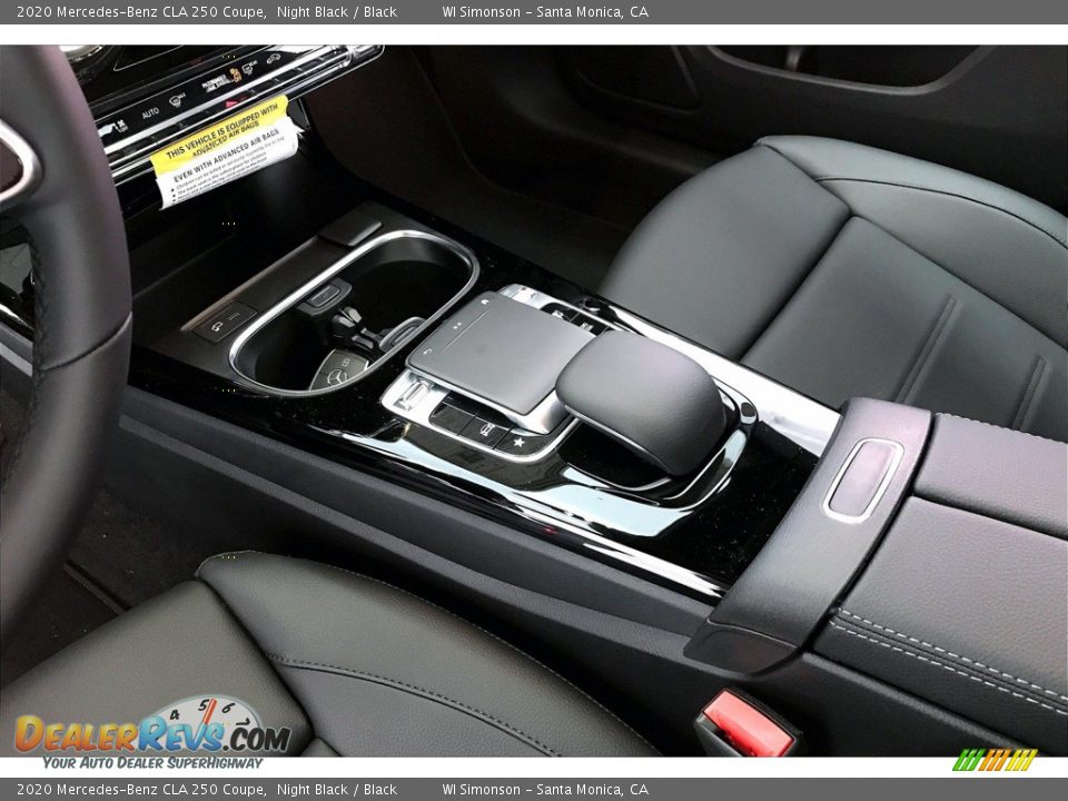 2020 Mercedes-Benz CLA 250 Coupe Night Black / Black Photo #7