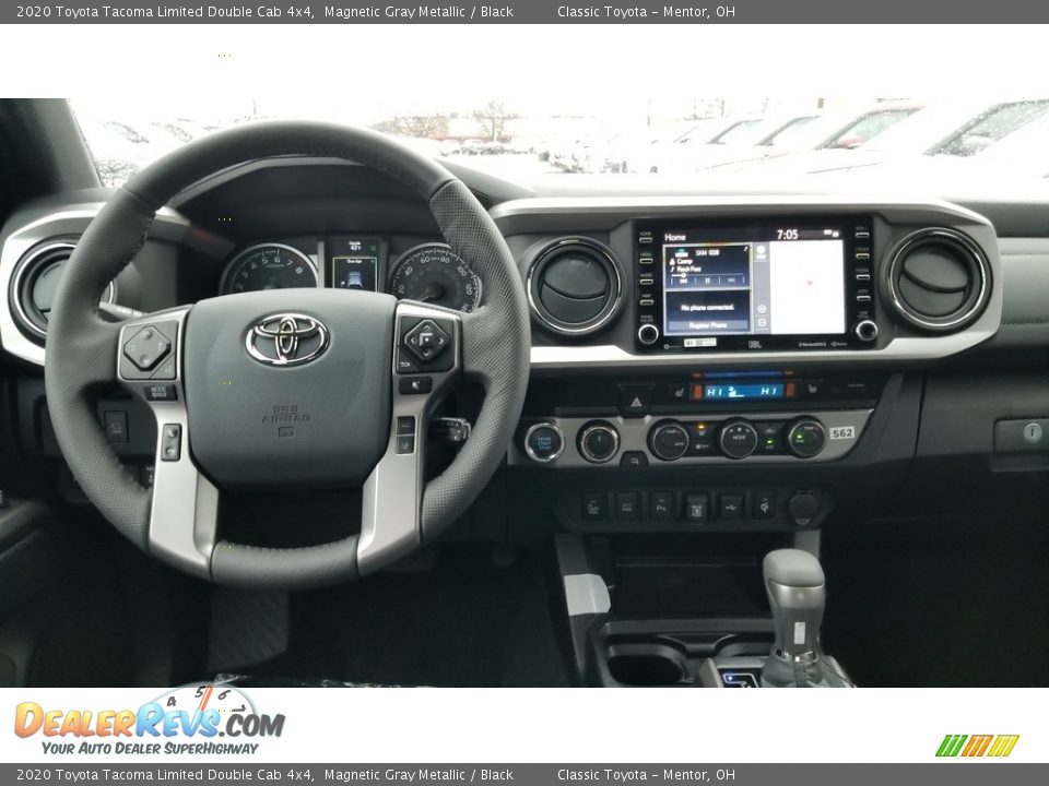 2020 Toyota Tacoma Limited Double Cab 4x4 Magnetic Gray Metallic / Black Photo #3