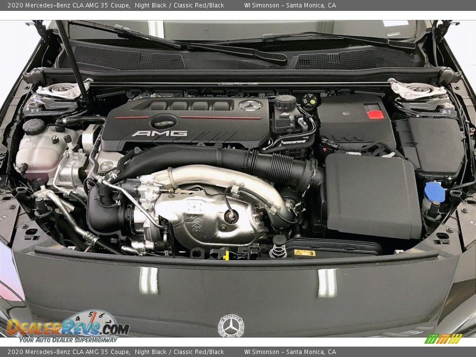 2020 Mercedes-Benz CLA AMG 35 Coupe 2.0 Liter Twin-Turbocharged DOHC 16-Valve VVT 4 Cylinder Engine Photo #9