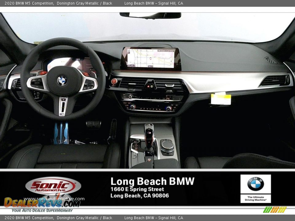 2020 BMW M5 Competition Donington Gray Metallic / Black Photo #5