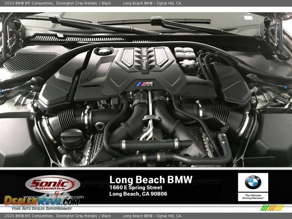 2020 BMW M5 Competition Donington Gray Metallic / Black Photo #10