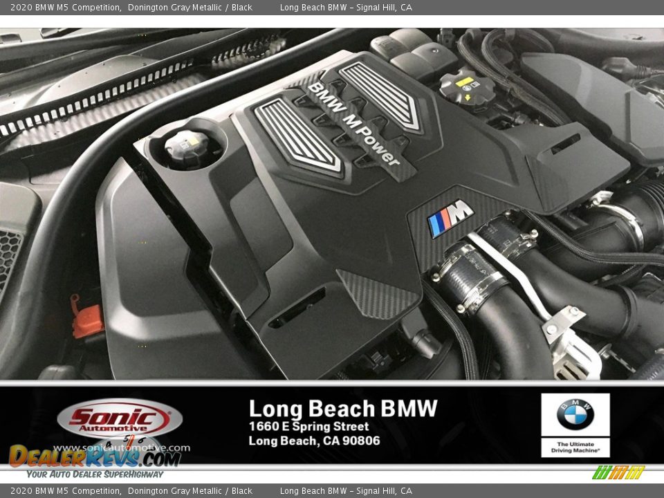 2020 BMW M5 Competition Donington Gray Metallic / Black Photo #11